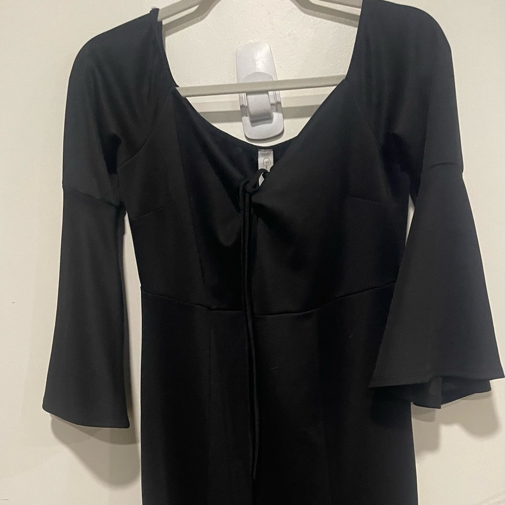 Find me 1x fit and flare witchy dress bell sleeves